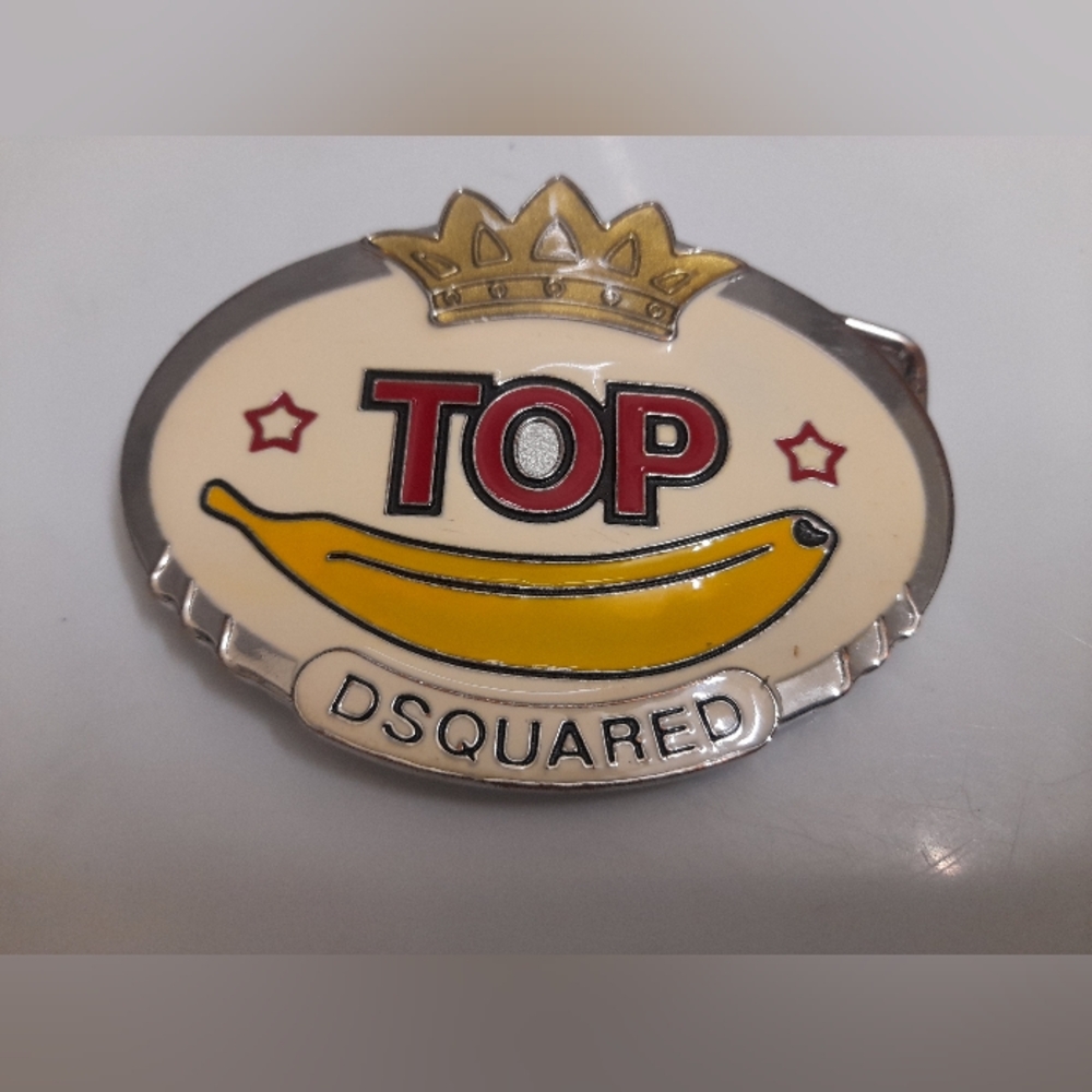 DSQUARED2 Top Banana Belt Buckle